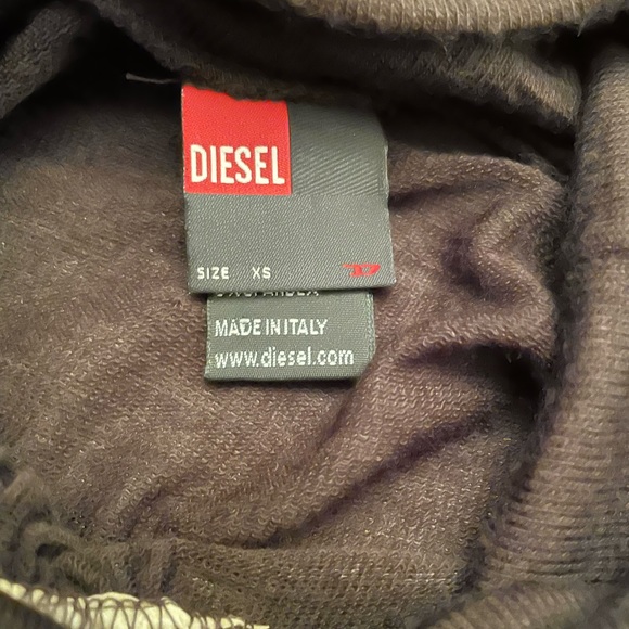 Diesel women's brown semi sheer sweater - Picture 3 of 3